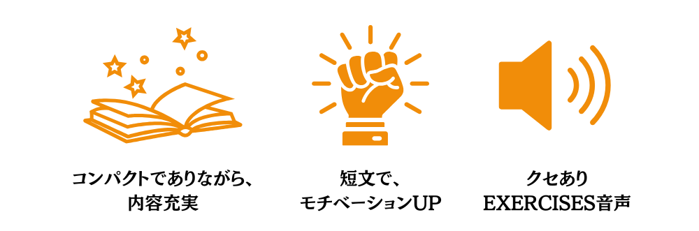 『耳慣らし英語リスニング2週間集中ゼミ』の特徴